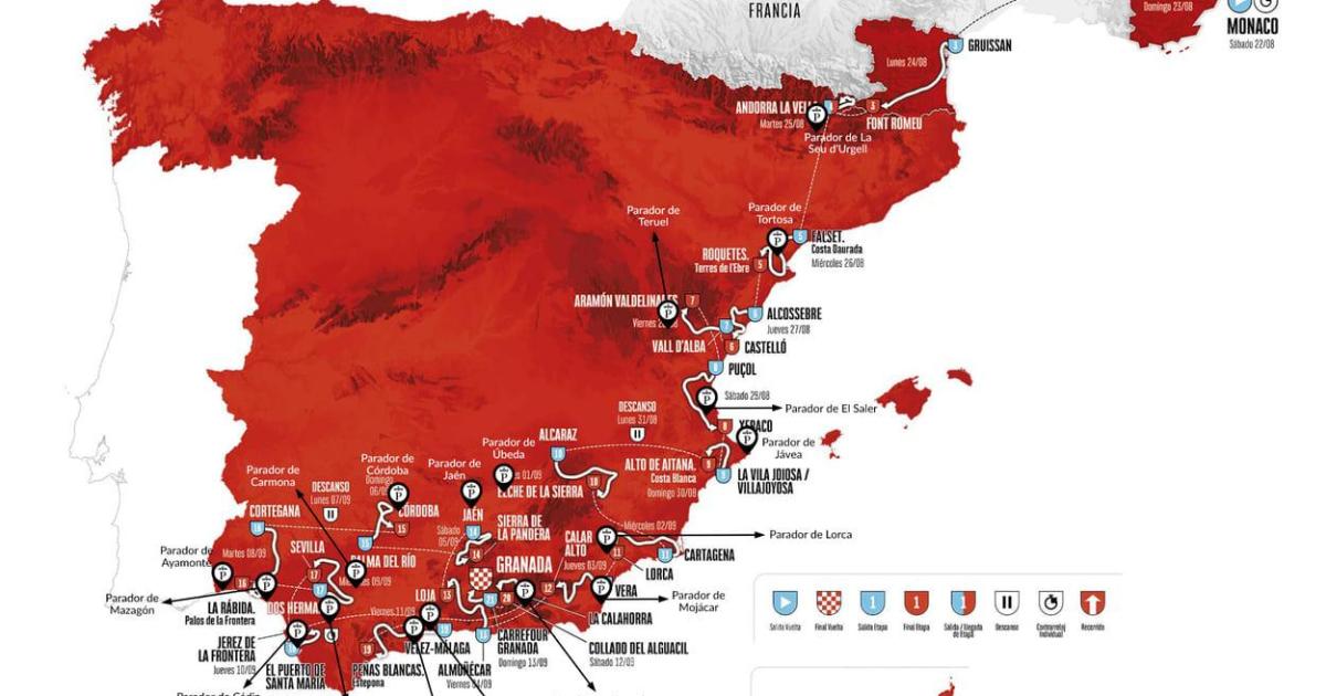 Paradores y La Vuelta vuelven a recorrer juntos los rincones más espectaculares de España