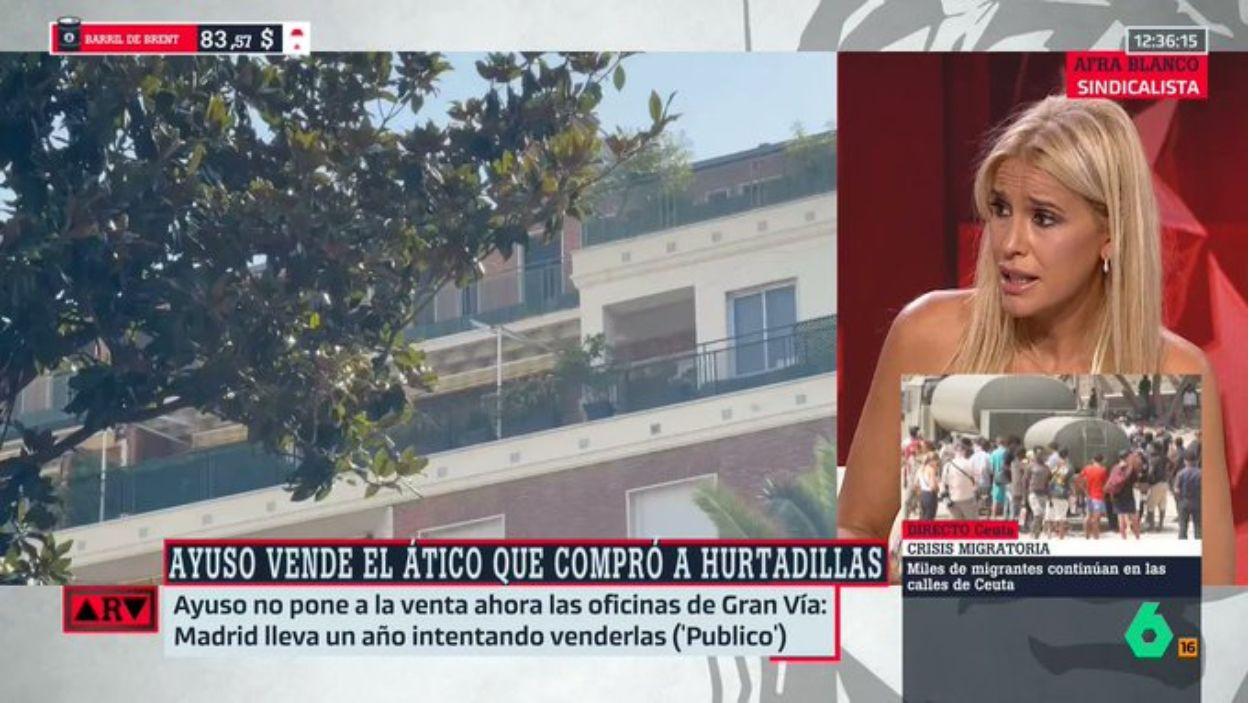 Afra Blanco en 'Al rojo vivo'. Atresmedia 