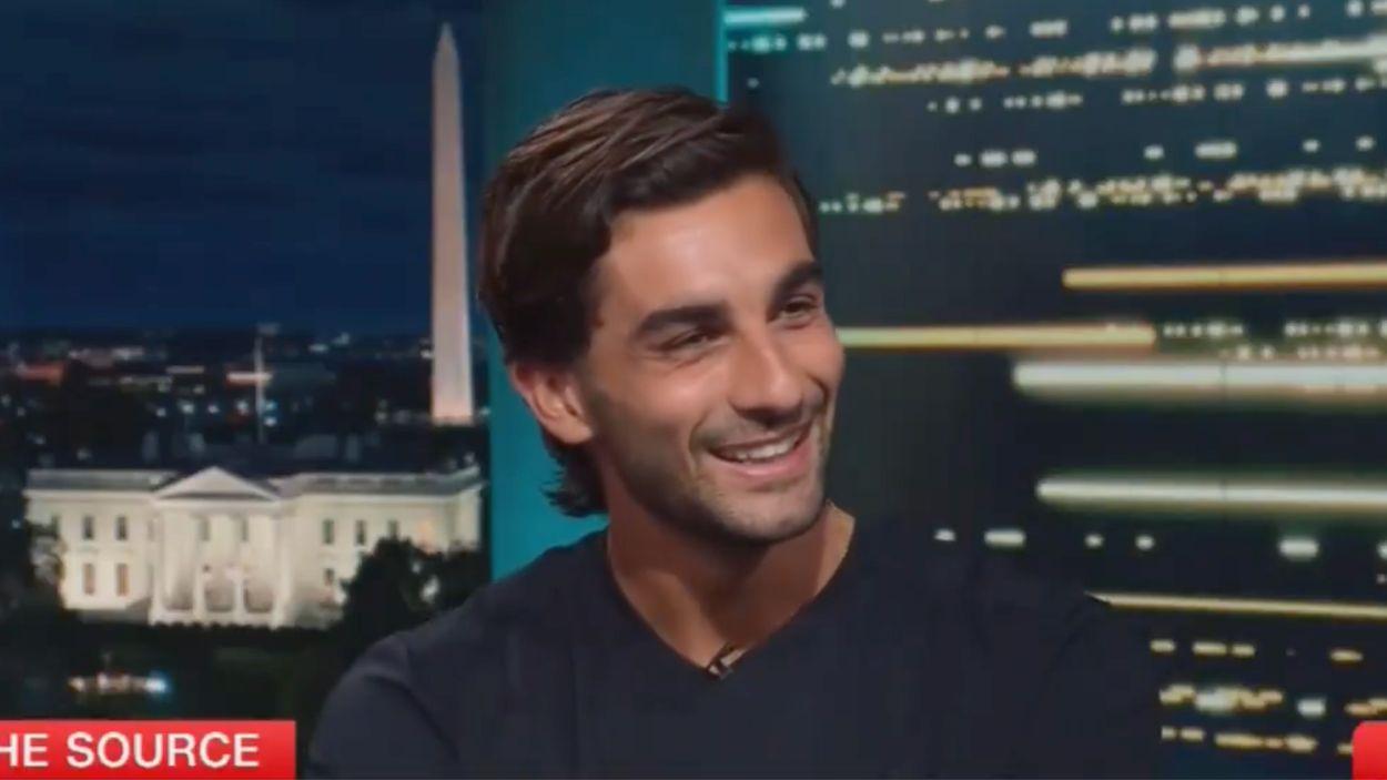 Ferran Torres en 'The Source'. CNN.