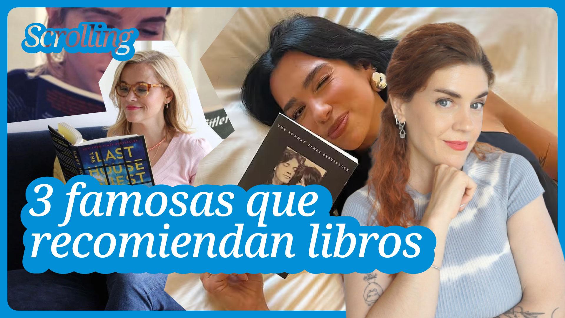 Tres celebrities que abogan por los libros