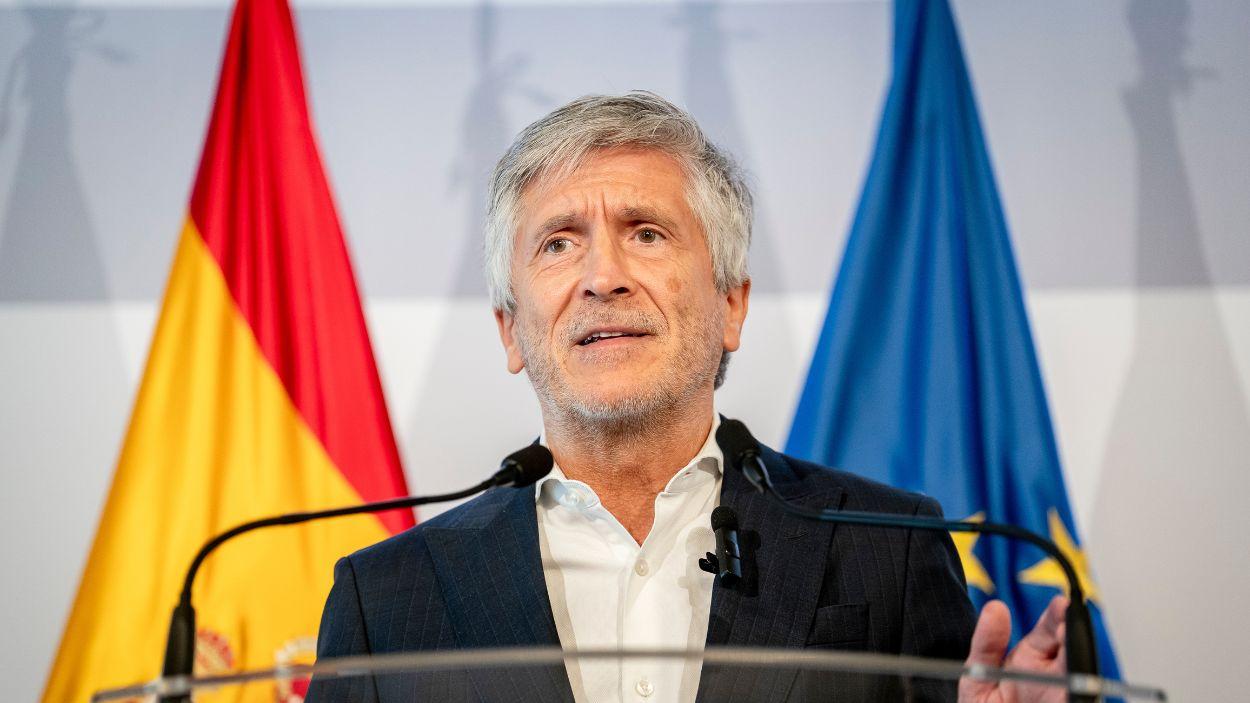 El ministro del Interior, Fernando Grande Marlaska. EP