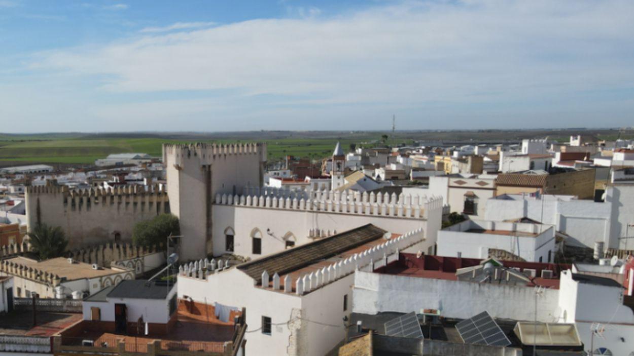 Imagen aérea de Los Molares (Sevilla)