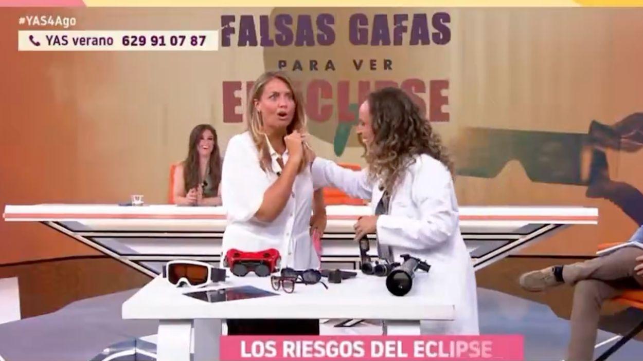 Pepa Romero y María Capote en 'Y Ahora Sonsoles'. ATRESMEDIA.
