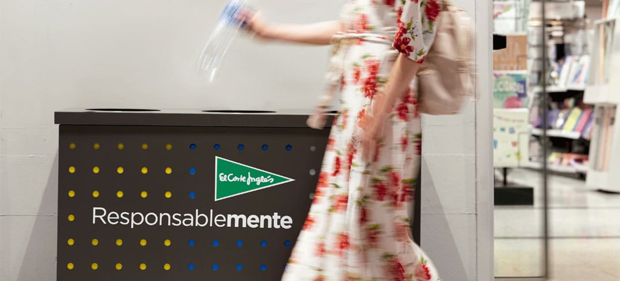 Reciclaje responsable con El Corte Inglés