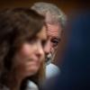 La presidenta de la Comunidad de Madrid, Isabel Díaz Ayuso, acompañada del jefe de Gabinete de Ayuso, Miguel Ángel Rodríguez. EP.