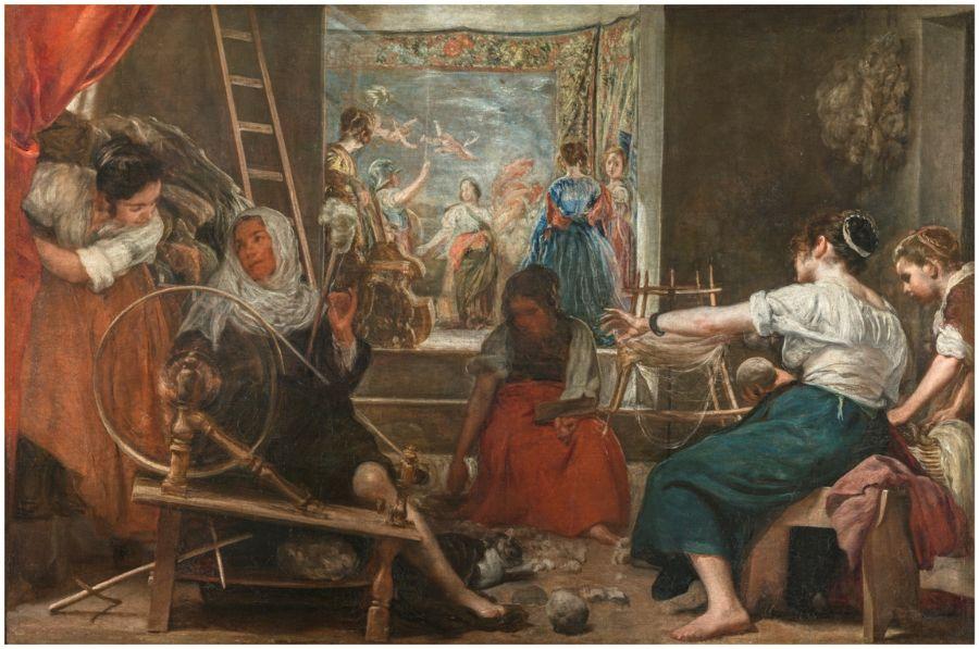 'Las hilanderas', de Velazquez 'Las hilanderas', de Velazquez