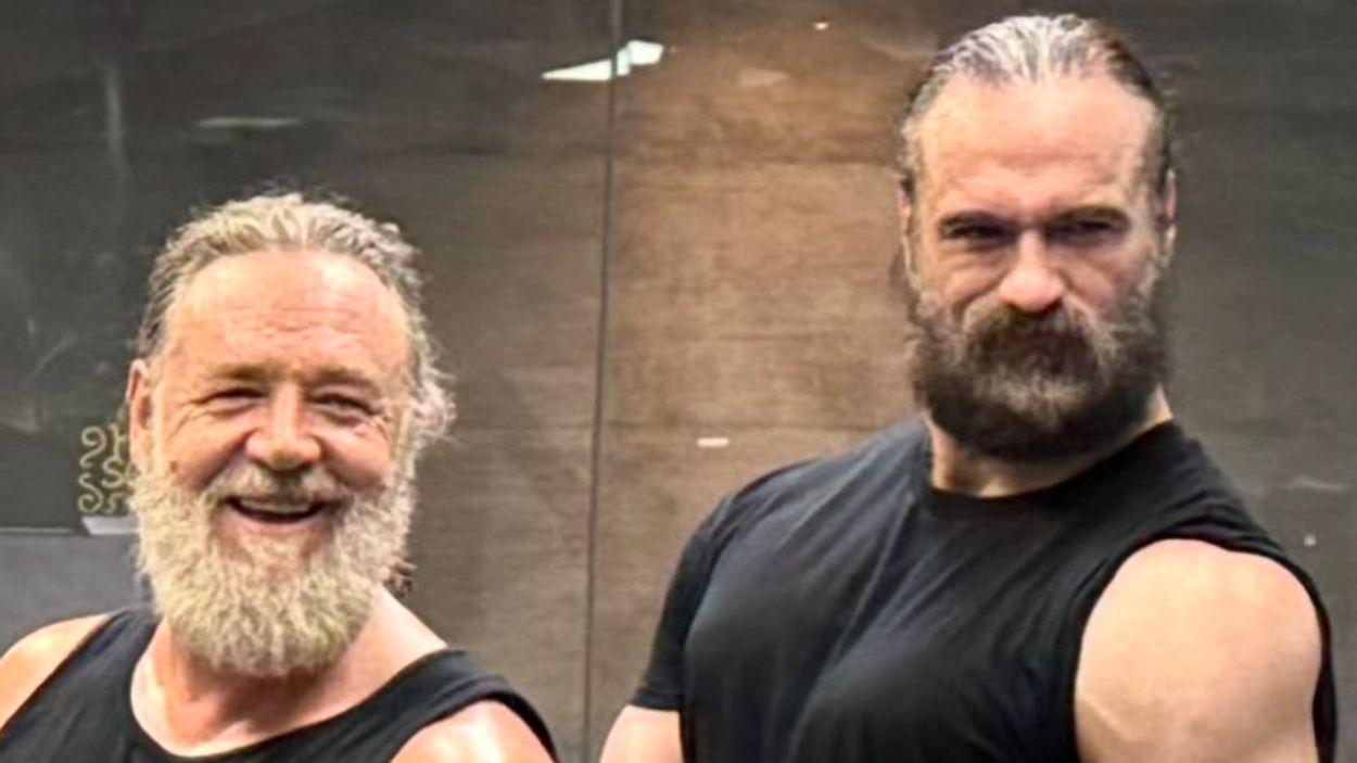 El nuevo cambio físico de Russel Crowe a sus 62 años. 
