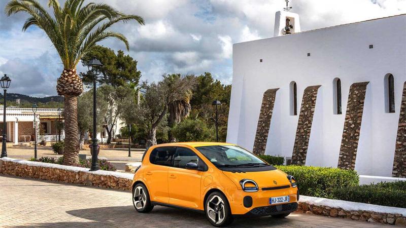 Twingo E Tech eléctrico Mango (2)
