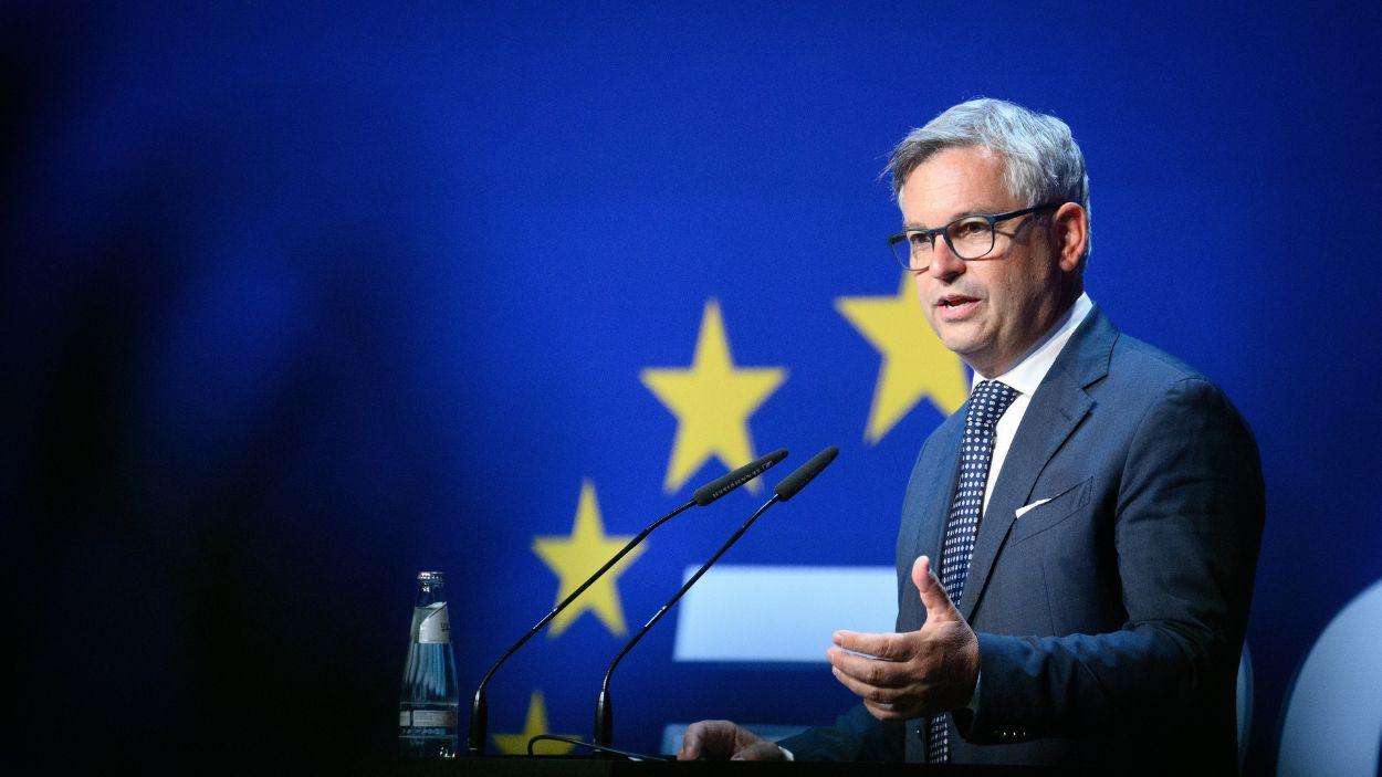 El comisario del Interior y Migración de la Comisión Europea, Magnus Brunner. EP.