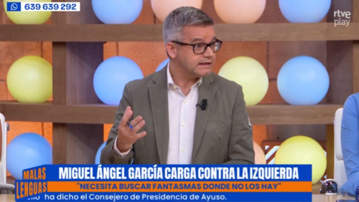 Manuel Rico en 'Malas Lenguas'. TVE