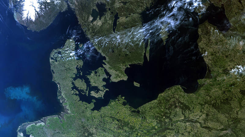 Europa sin nubes/ESA
