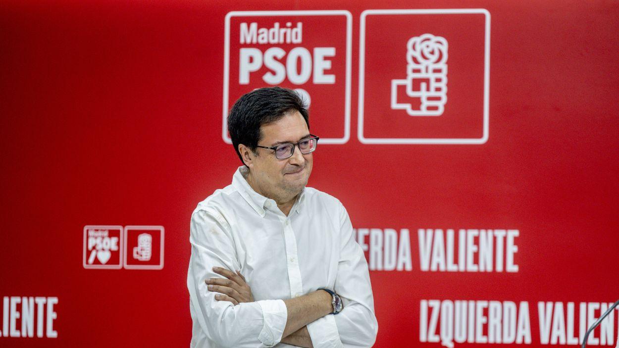 El secretario general del PSOE de Madrid y ministro para la Transformación Digital y de la Función Pública, Óscar López. EP.