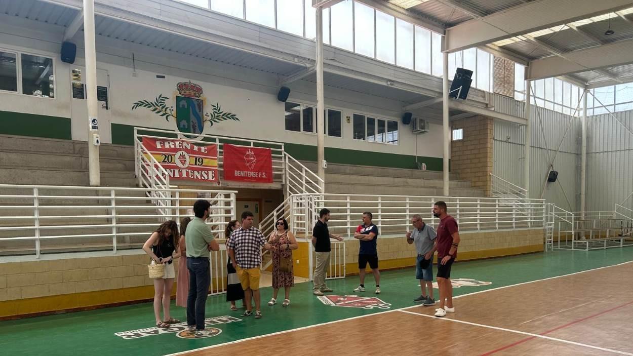 Polideportivo en Casas de Benítez. Diputación de Cuenca