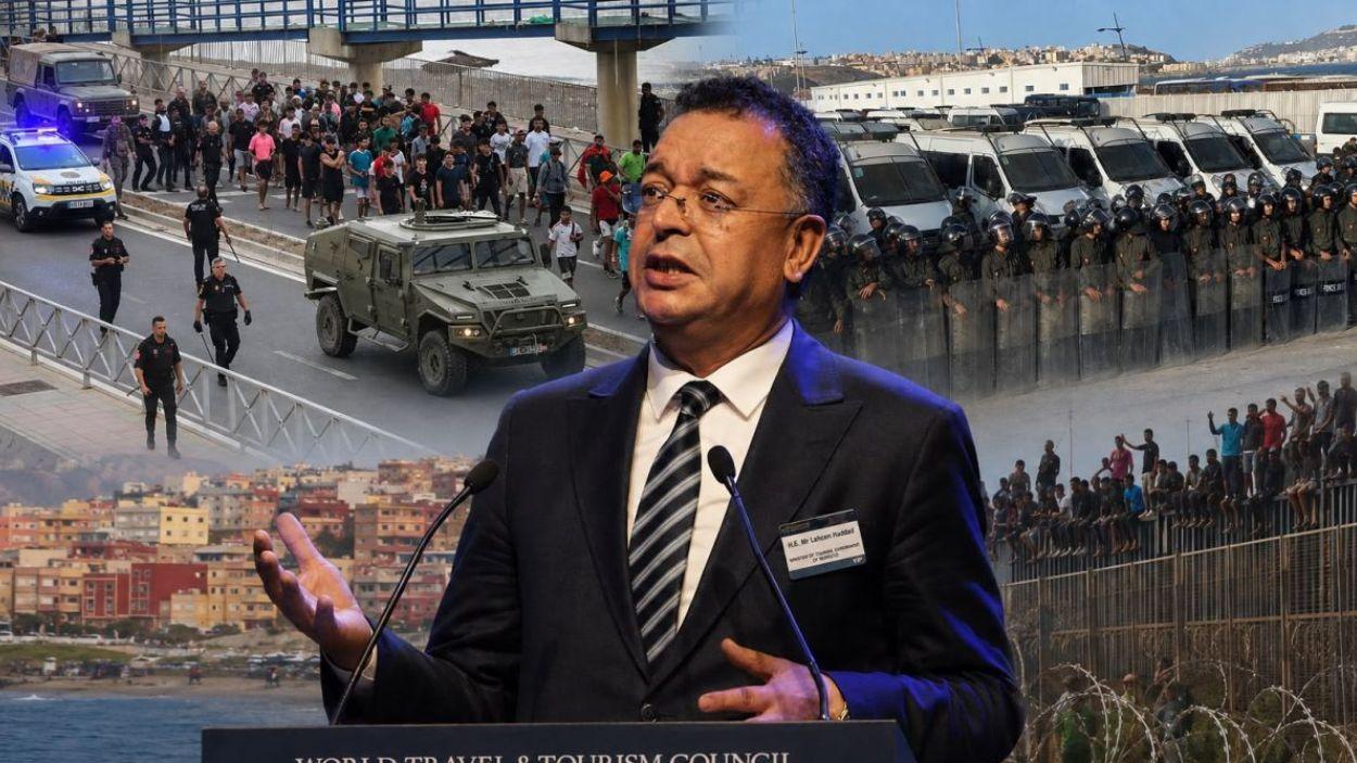 El vicepresidente de la Cámara de Consejeros de Marruecos, presidente de la Comisión Parlamentaria Mixta UE Marruecos, miembro del Parlamento Panafricano y exministro de Marruecos, Lahcen Haddad. EP.