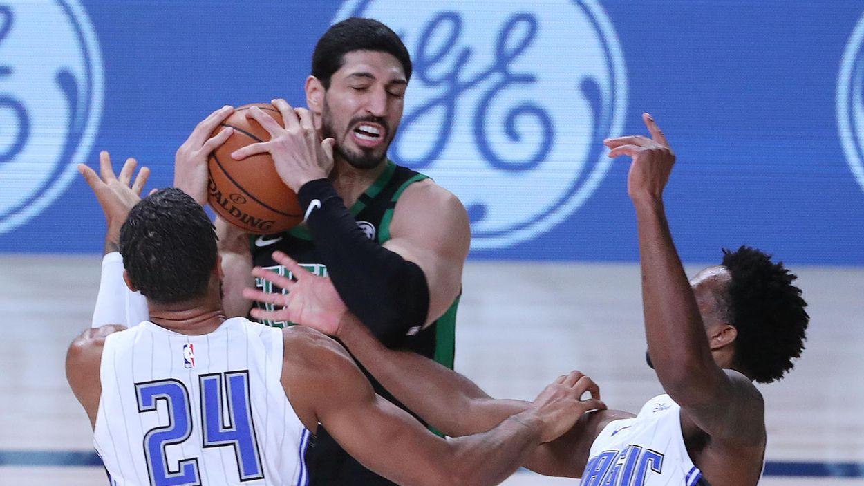 El exjugador de la NBA Enes Kanter, durante un partido ante los Orlando Magic en 2020. Europa PressArchivo.