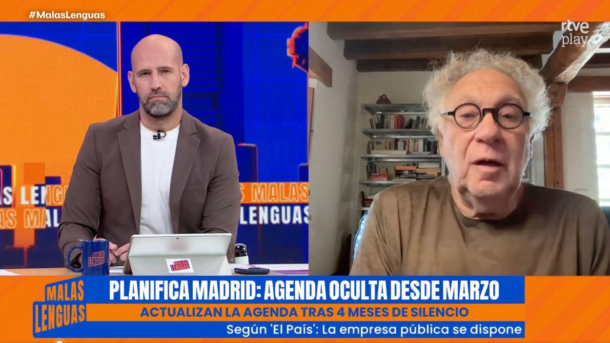 Ernesto Ekaizer en 'Malas Lenguas'. RTVE. 
