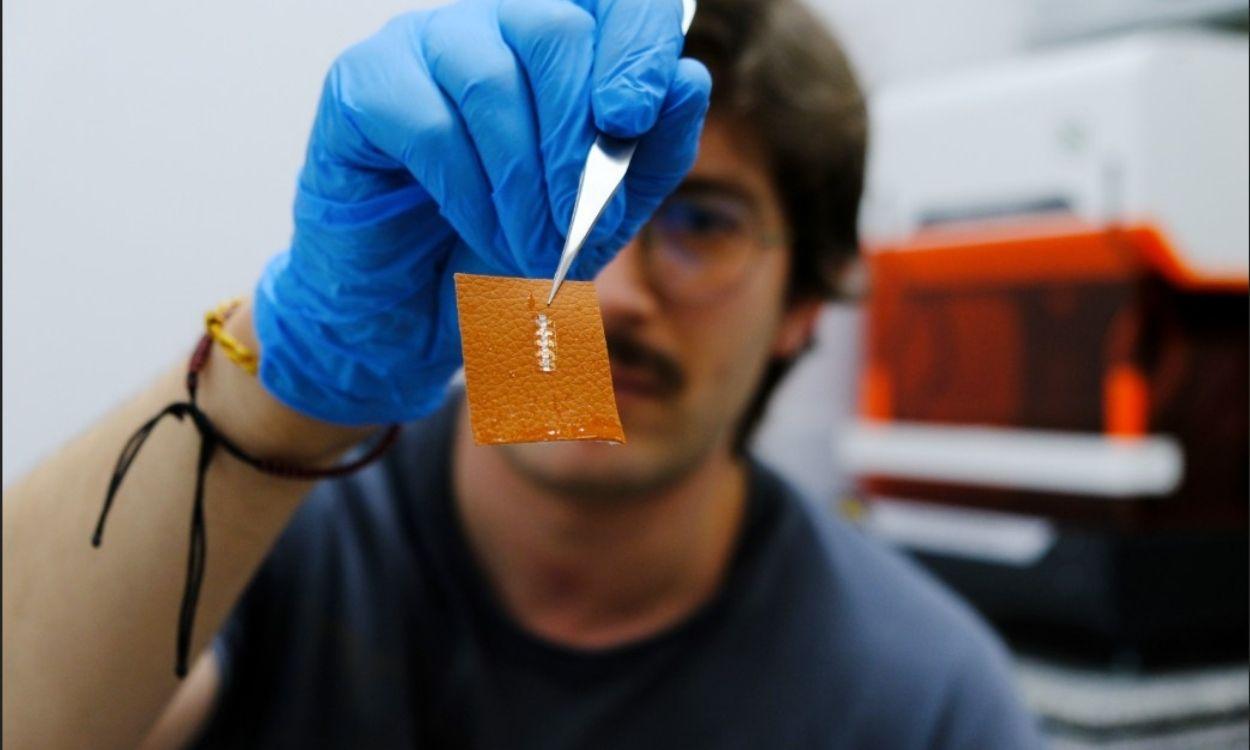 Un equipo del CSIC crea ‘tatuajes electrónicos’ con sensores y transmisores