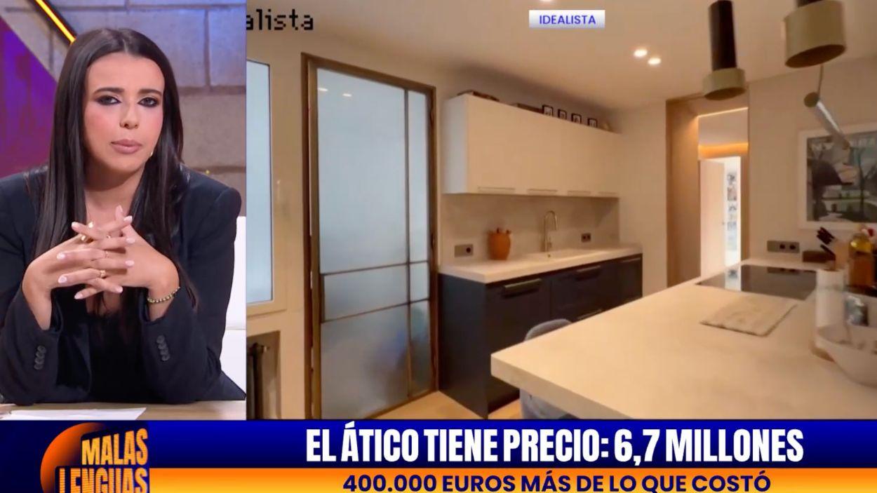 Sarah Santaolalla en 'Malas Lenguas Noche'. RTVE. 