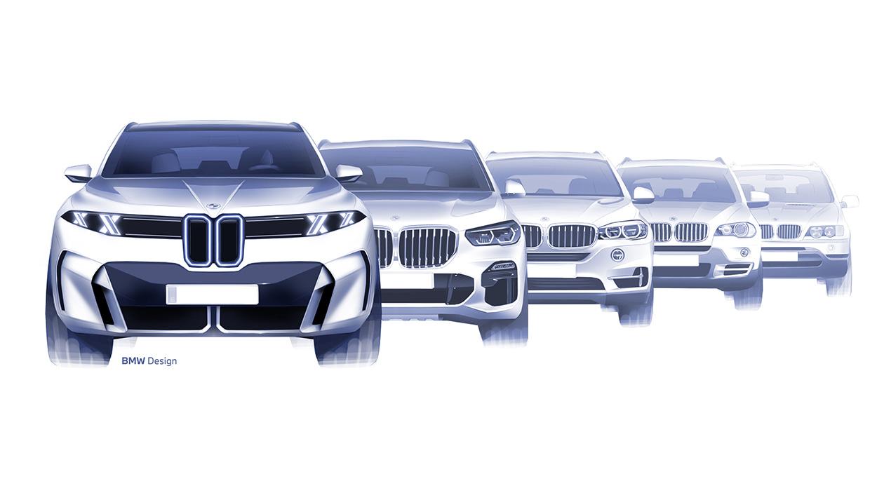 5 generaciones de BMW X5 (BMW)
