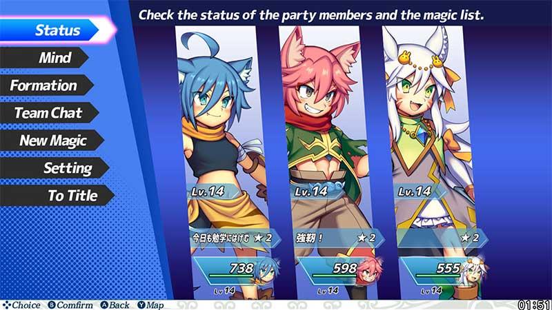 Personajes de Brave Dungeon: The Meaning of Justice Personajes de Brave Dungeon: The Meaning of Justice