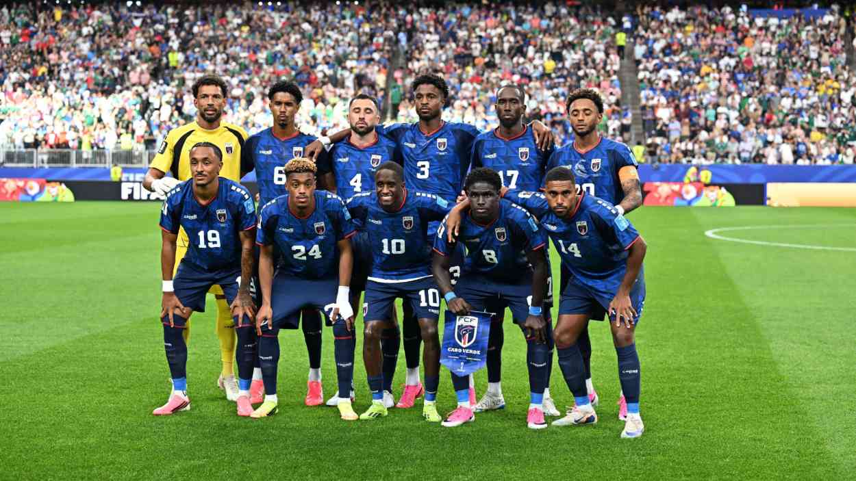 Jugadores de la selección de Cabo Verde en el Mundial de 2026. Walid Ibrahim / Nexpher via ZUMA P / DPA