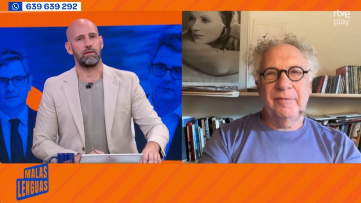 Gonzalo Miró y Ernesto Ekaizer. TVE