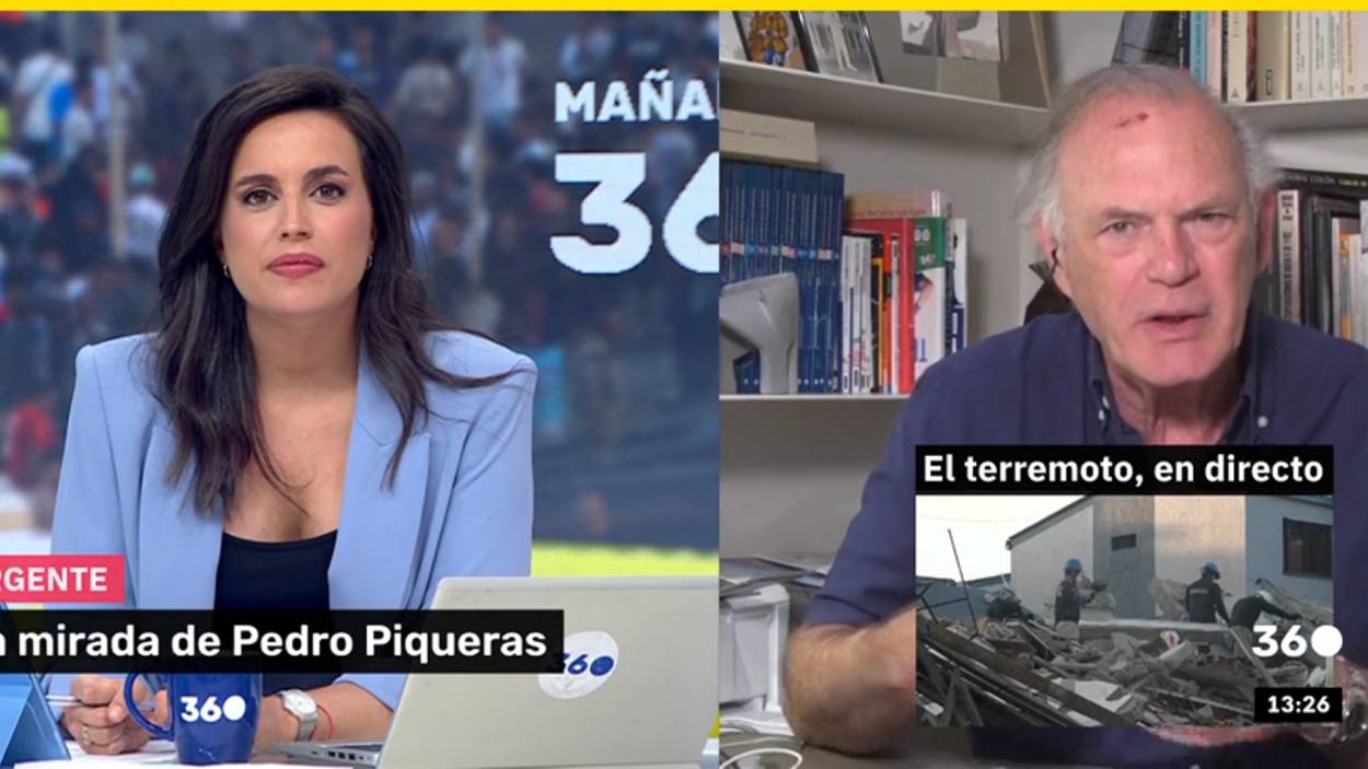 Aída Bao y Pedro Piqueras en 'Mañaneros 360'