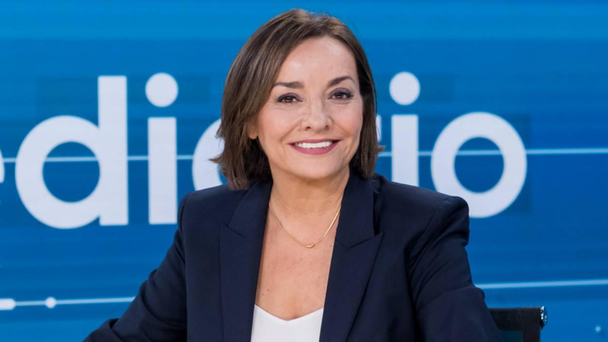 Pepa Bueno, presentadora del Telediario 2 de TVE