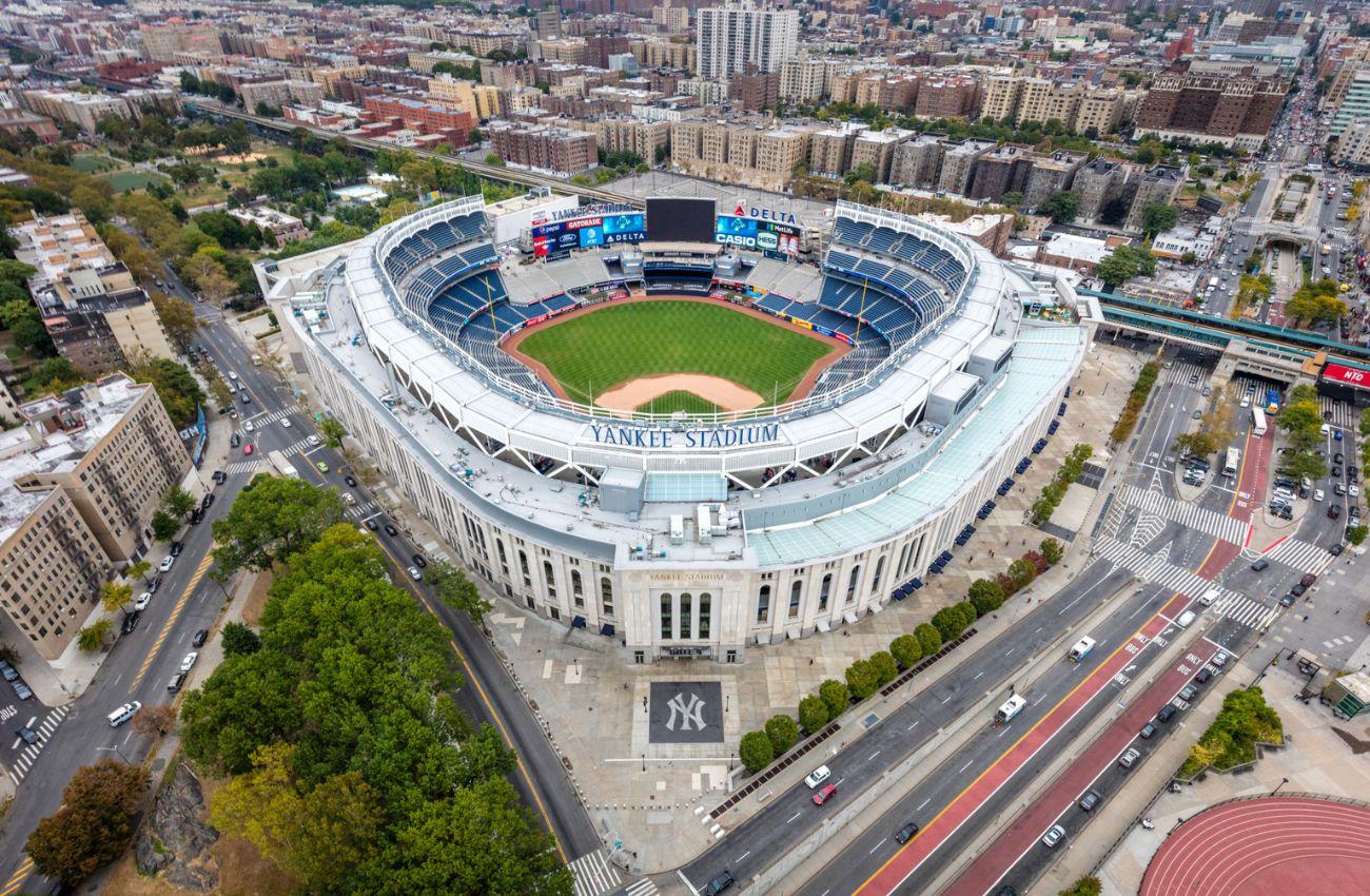 Estadio de los Yankees en Nueva York