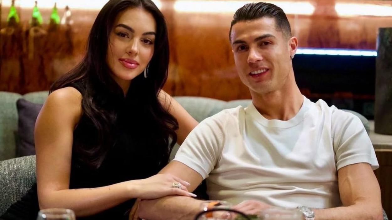Georgina Rodriguez y Cristiano Ronaldo  