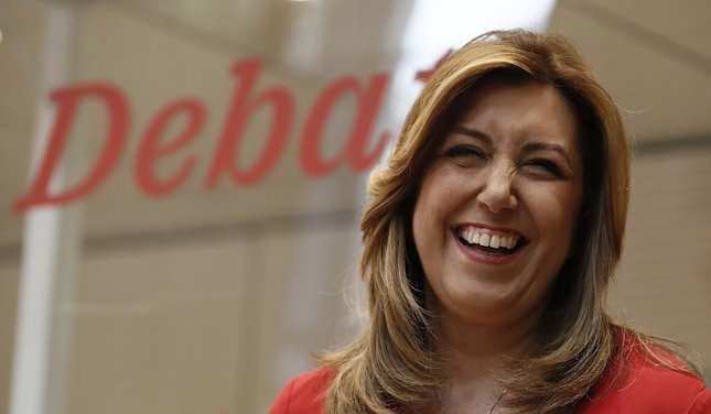 La candidata a la Secretaría General del PSOE, Susana Díaz.
