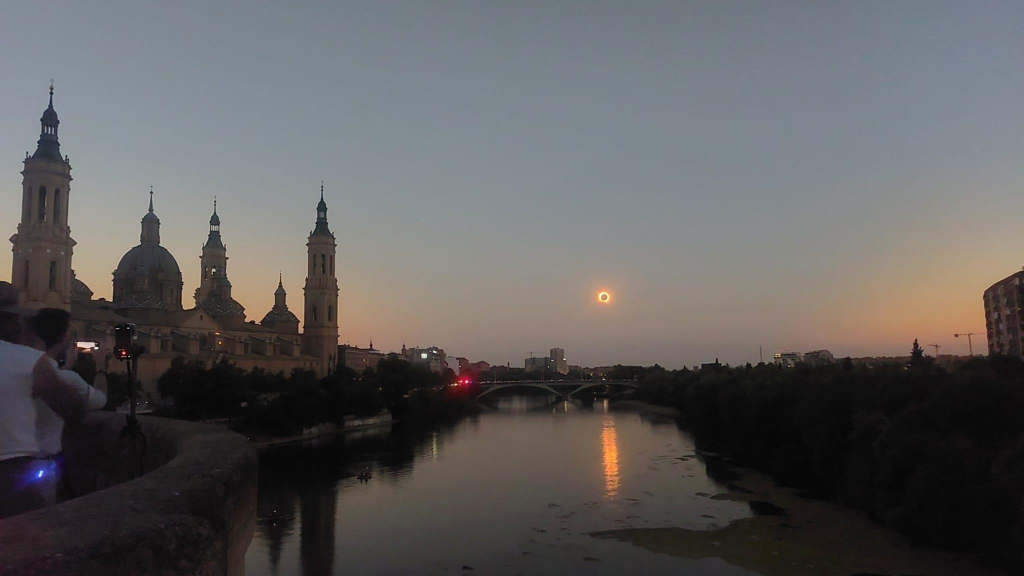 Eclipse total de Sol en Zaragoza