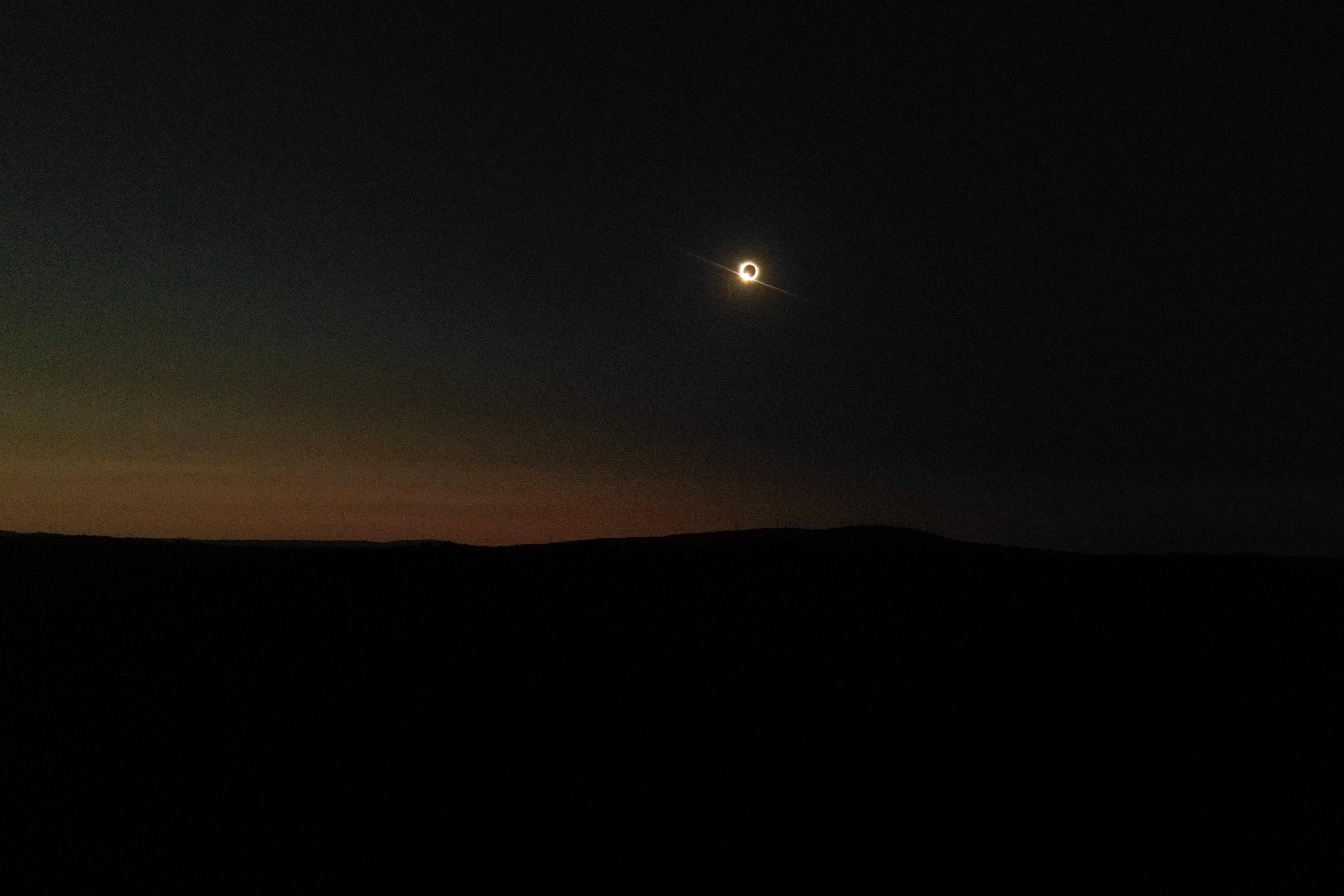 El eclipse solar en Galicia