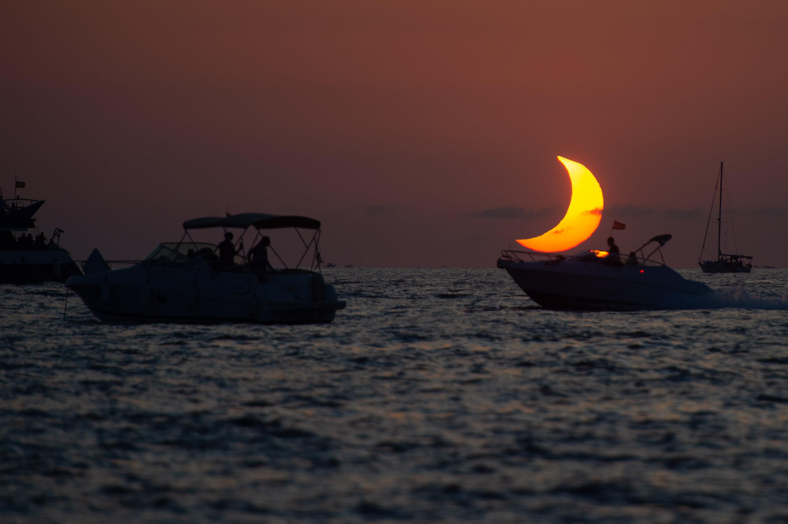 Ibiza observa el eclipse solar total de 2026