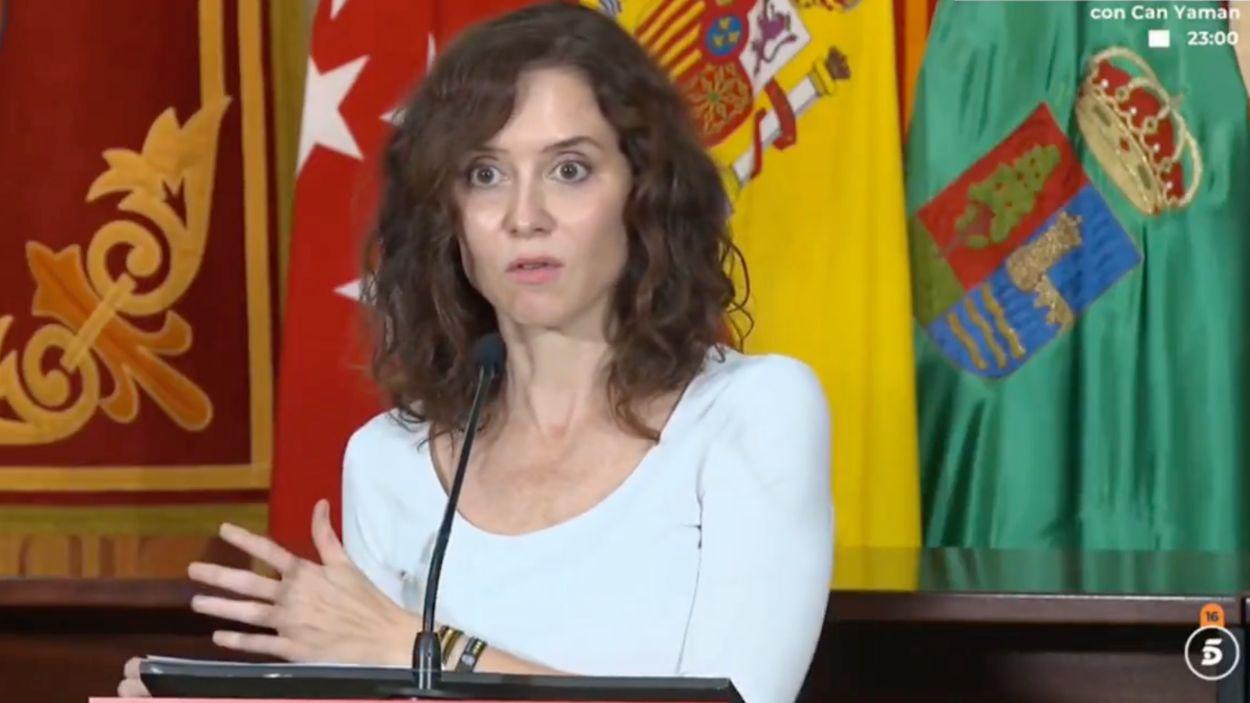 Isabel Díaz Ayuso. MEDIASET. 