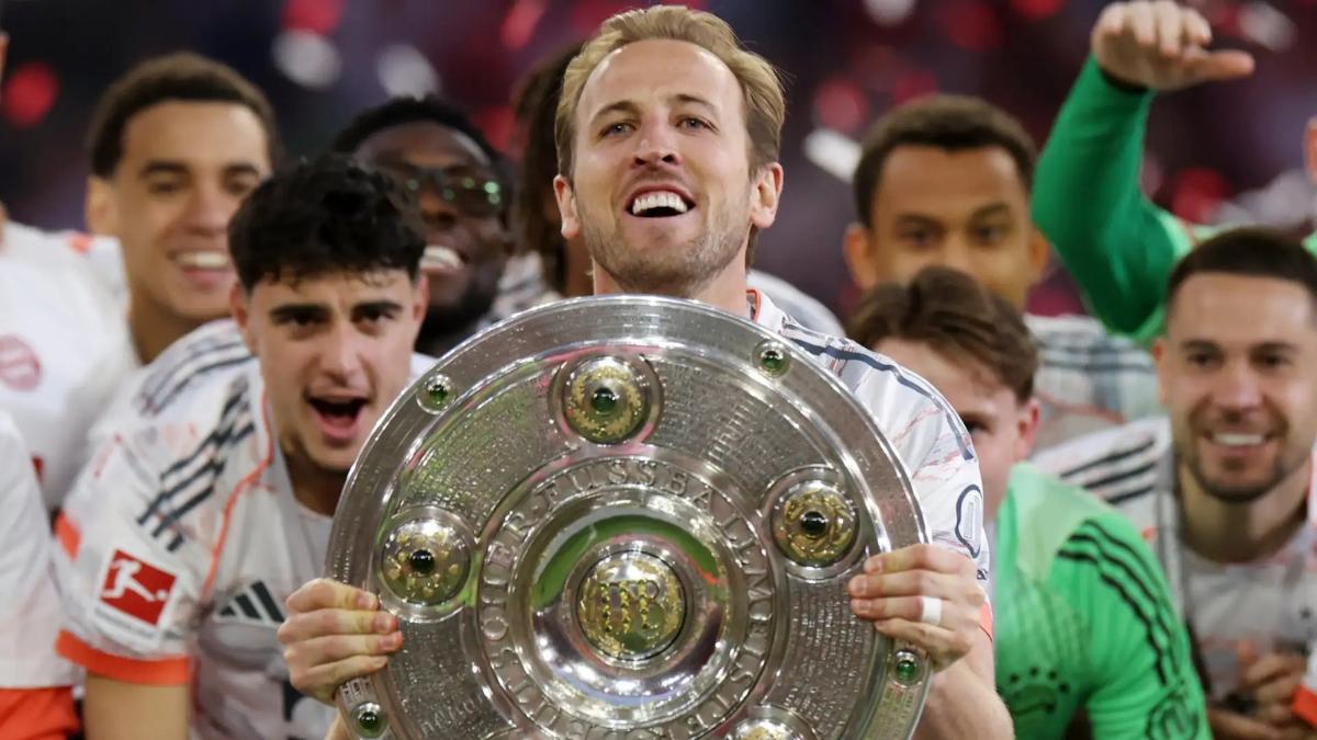 El Bayern celebrando el título de liga| Bayern München