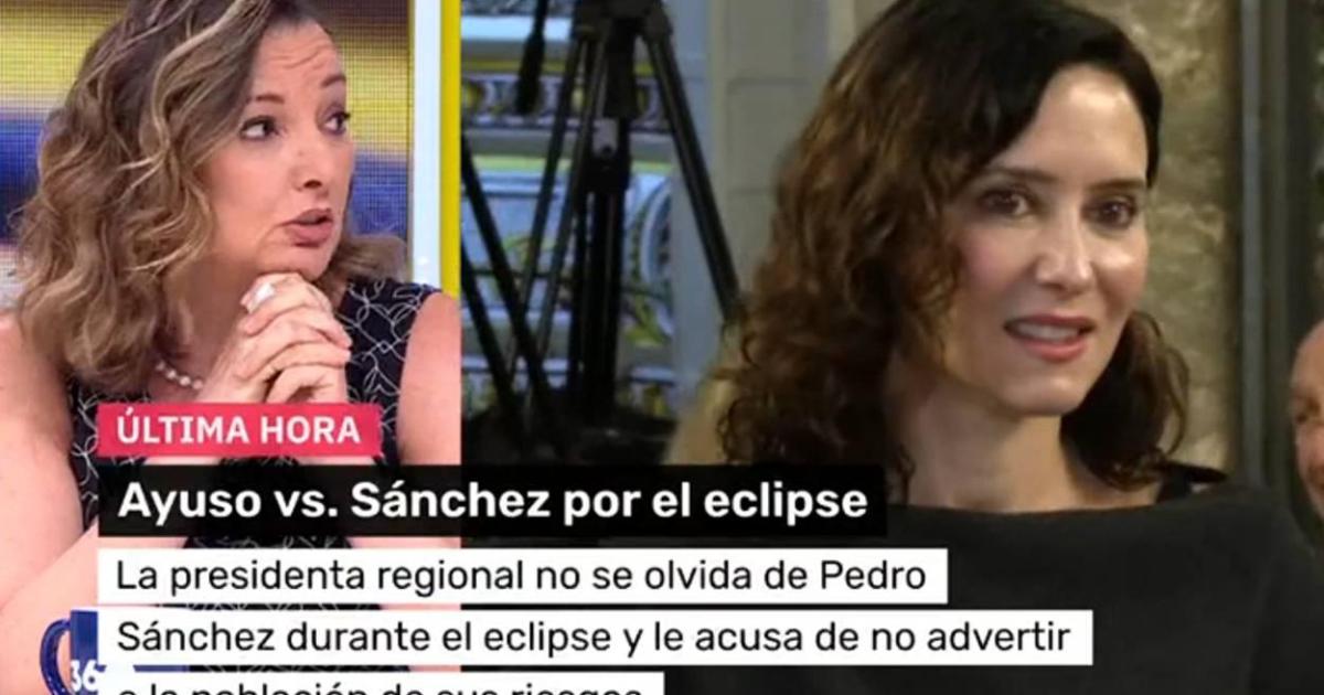 Landaburu reacciona a la «estrategia» de Ayuso tras su último tuit contra Sánchez: «Confrontar hasta lo ridículo»