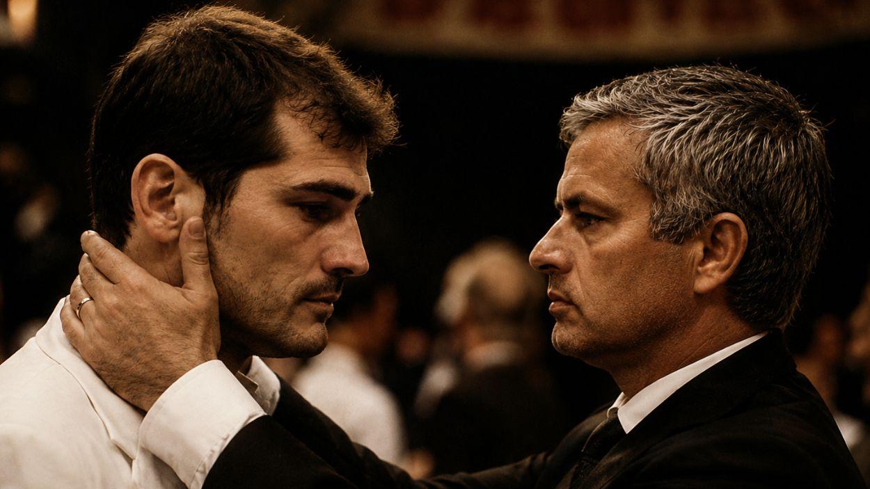 Iker Casillas en el documental de Mourinho en Netflix
