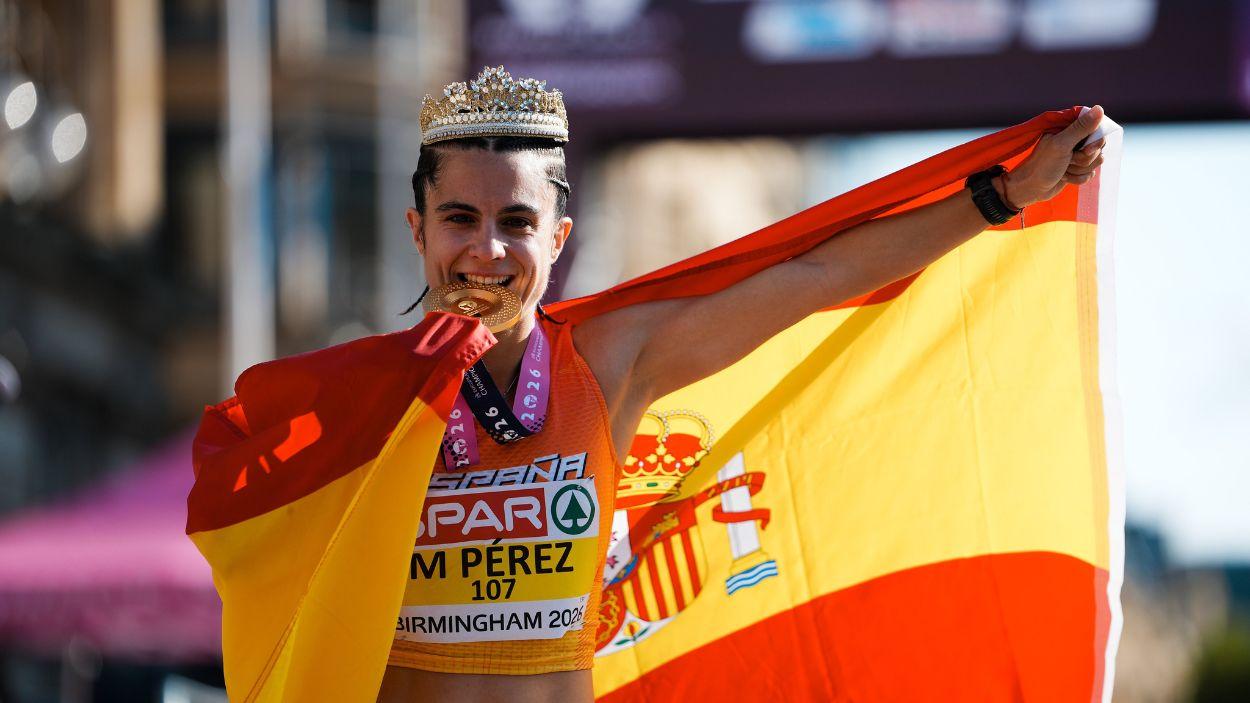 María Pérez gana el Oro en la nueva media maratón de Birmingham. Real Federación Española de Atletismo.