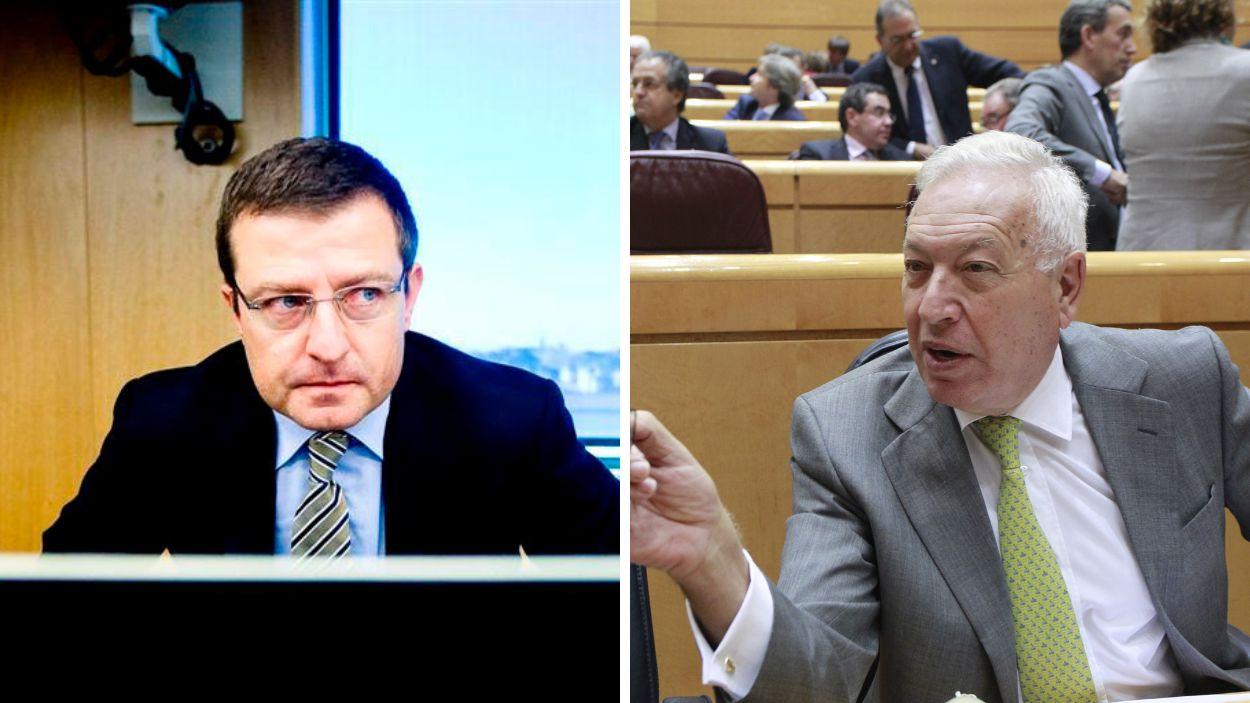 Ignasi Guardans y José María Margallo. EP.