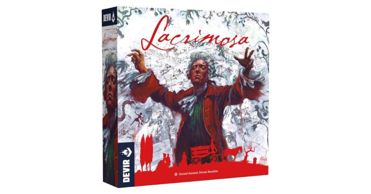 el juego de mesa que convierte la vida de Mozart en una partida llena de estrategia