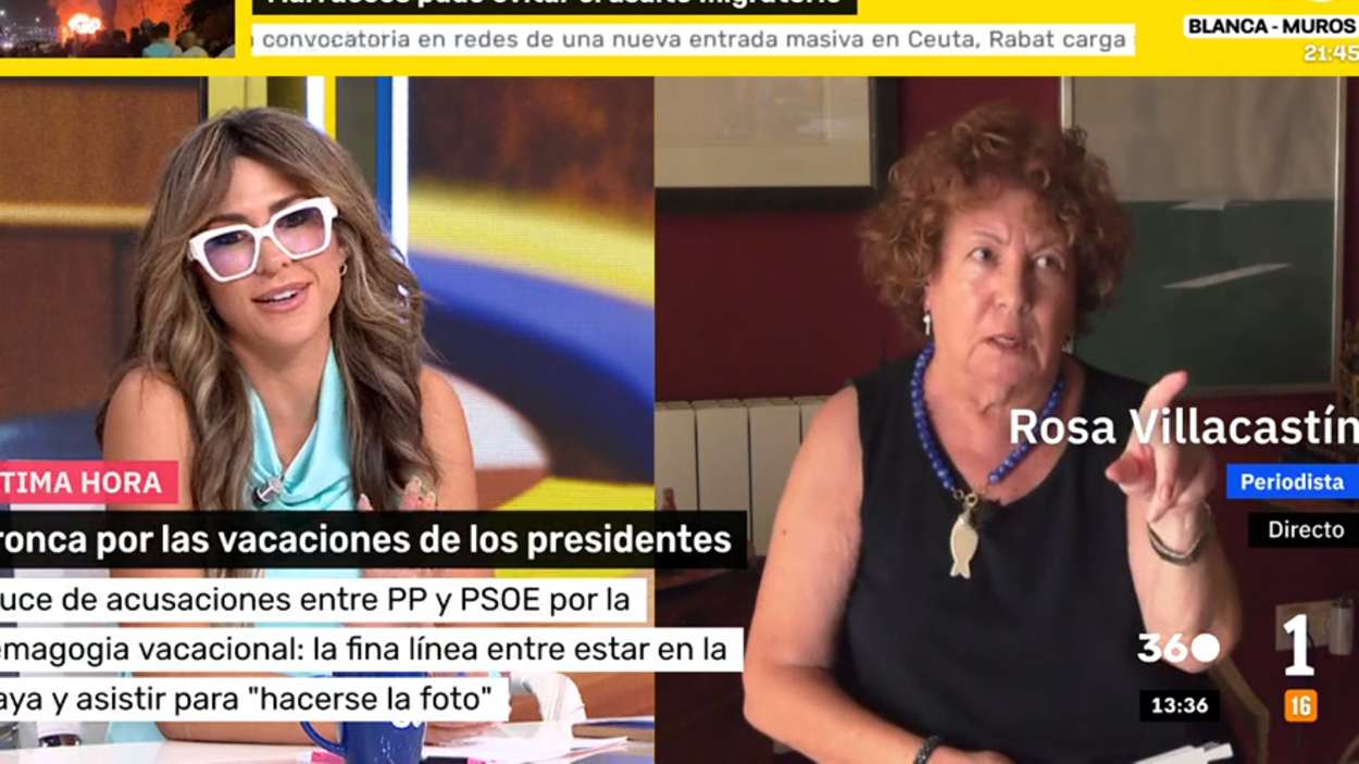 Arantxa Sánchez y Rosa Villacastín en 'Mañaneros 360' (RTVE)