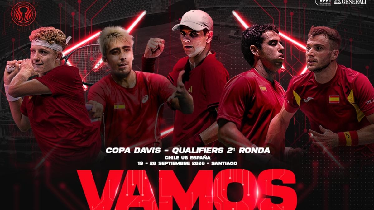 Participantes de la Copa Davis| RFET