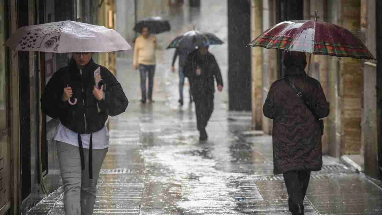 Lanzan una alerta por lluvias. EP