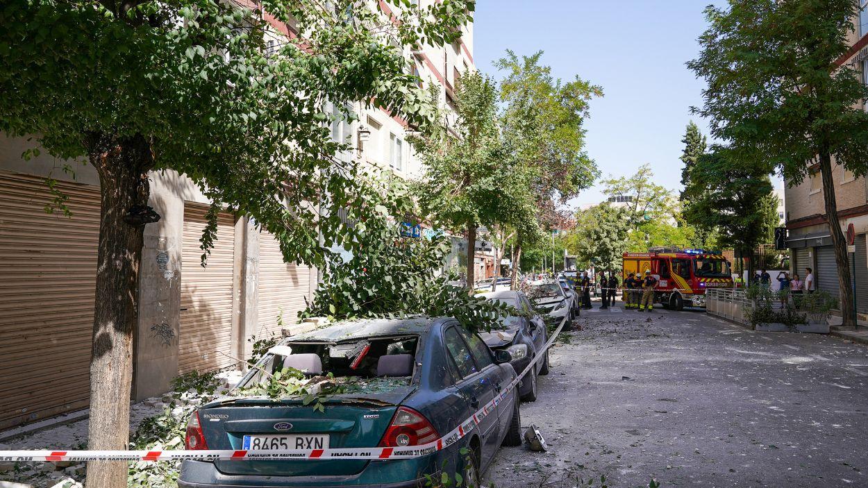 Imágenes de los destrozos causado por el terremoto en Granada. EP.