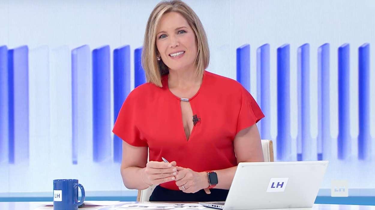 Silvia Intxaurrondo en 'La hora de La 1' (RTVE)