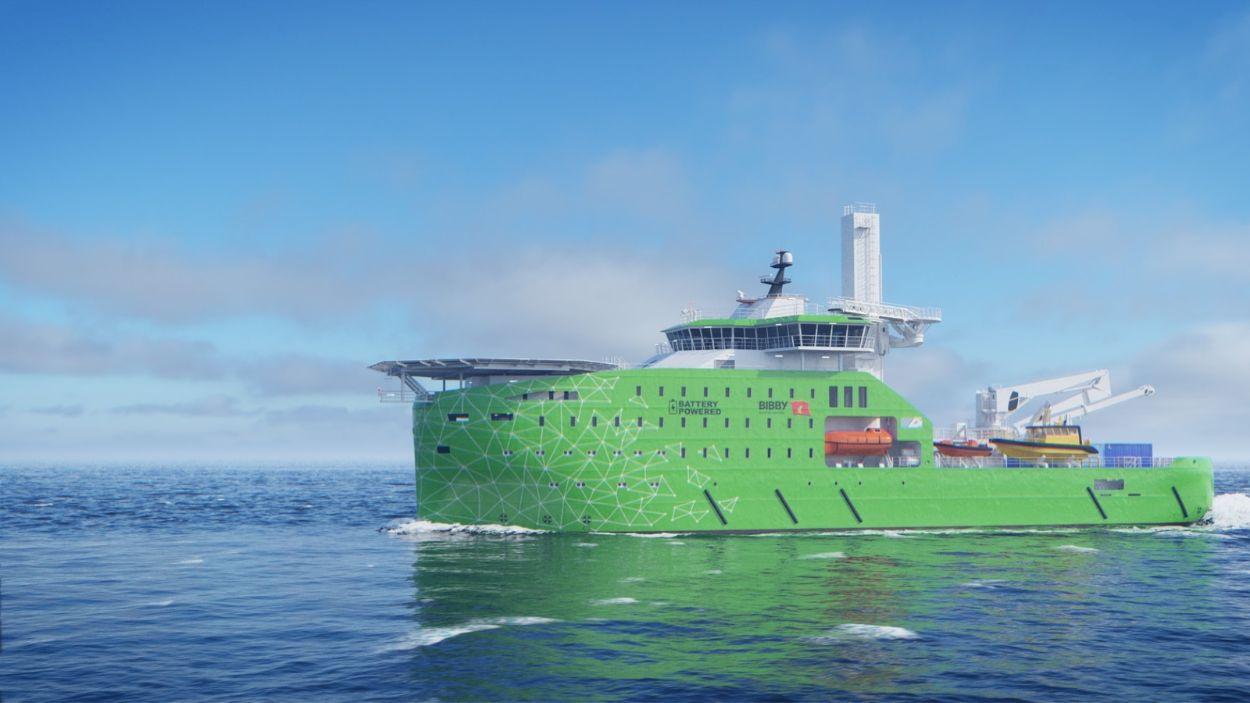 Buque eléctrico de Bibby Marine