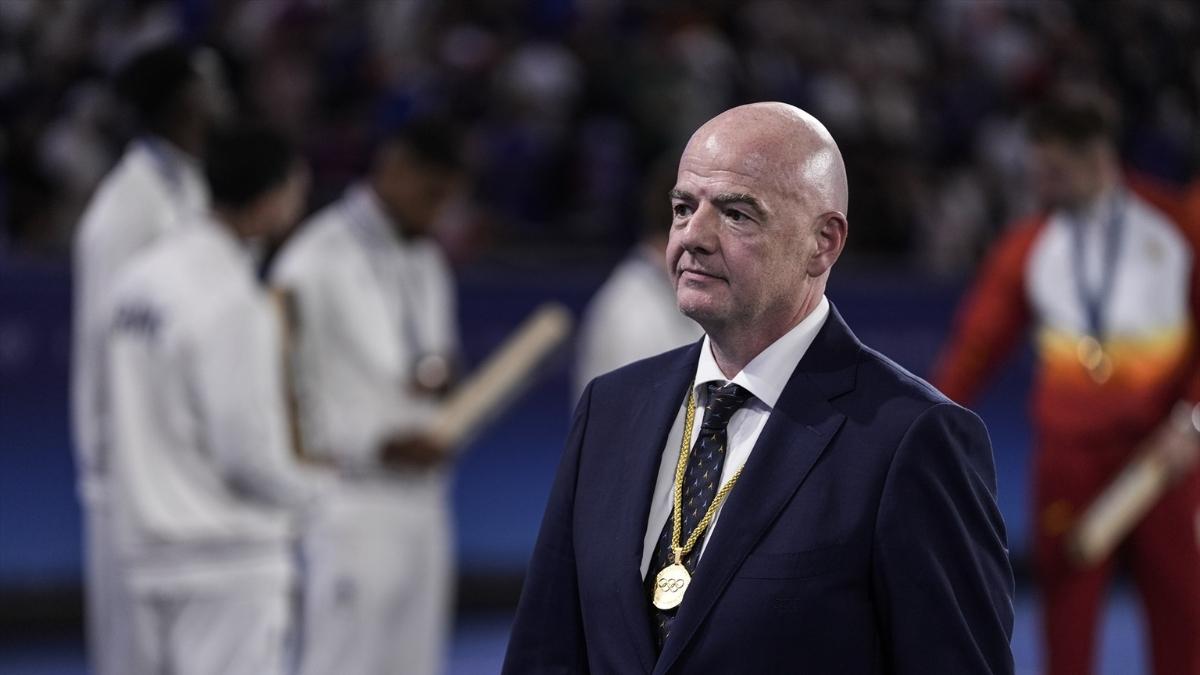 Infantino durante una entrega de premios| EP