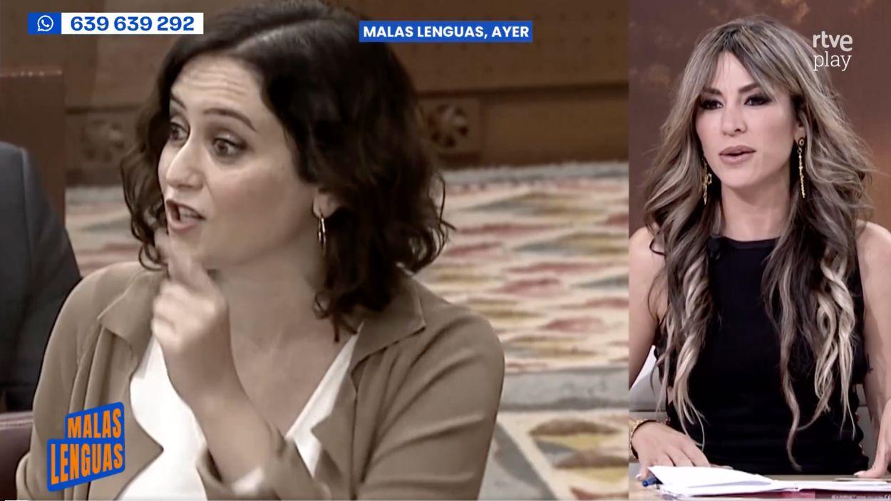 Arantxa Sánchez en 'Malas Lenguas'. RTVE.