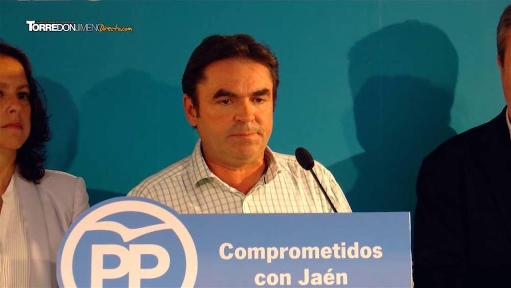 Miguel Moreno, alcalde de Porcuna y líder del sector crítico del PP de Jaén.
